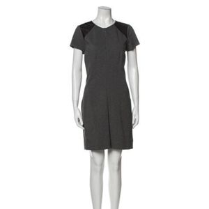 Diane von Furstenberg Crew Neck Mini Dress